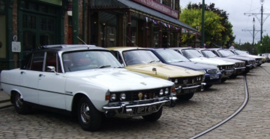 a car line up